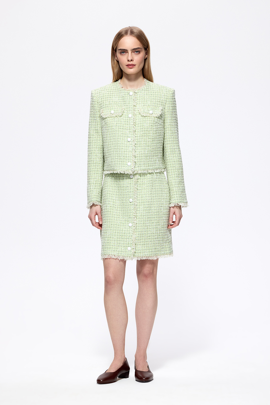 Жакет из твида