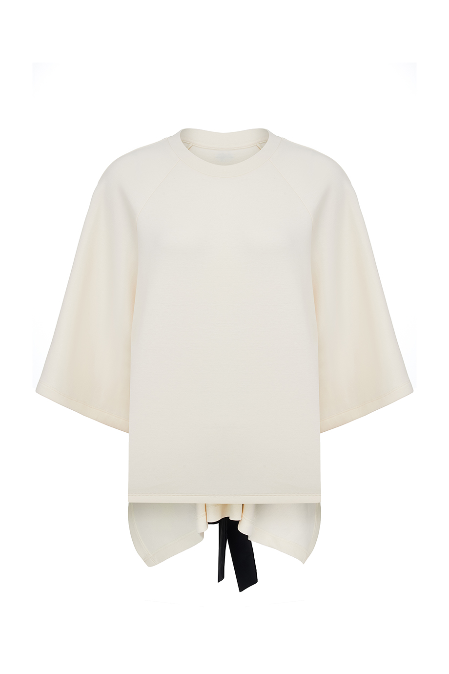 Футболка с завязкой-бантом на спине