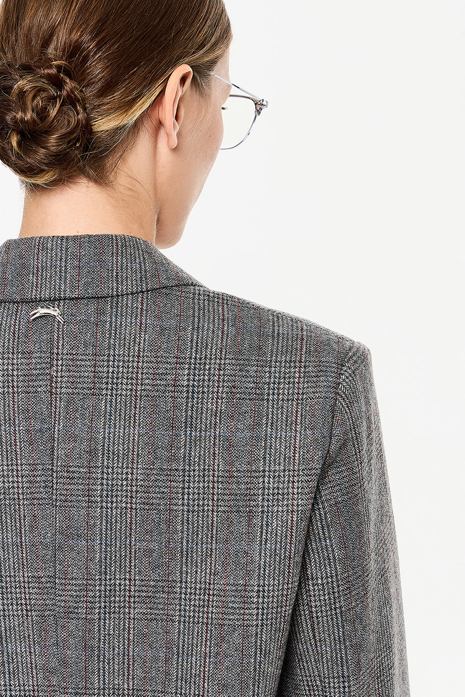 Жакет свободный с вышивкой