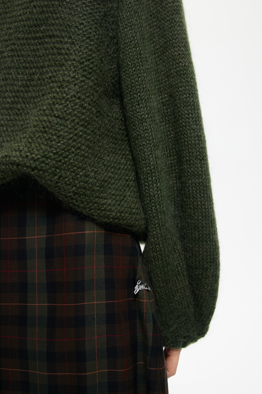 Джемпер из мохера