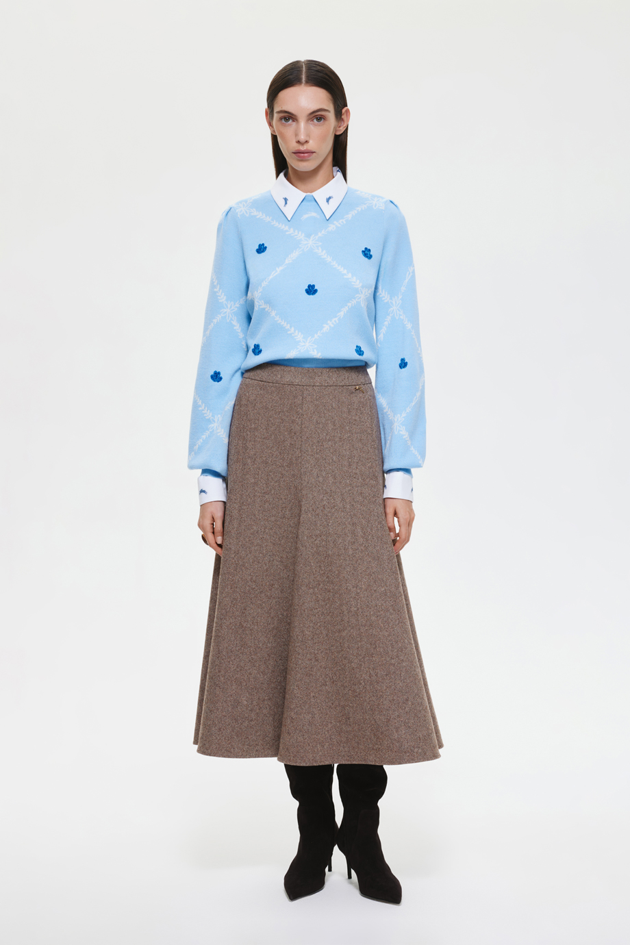 Шерстяная юбка Шерстяная юбка