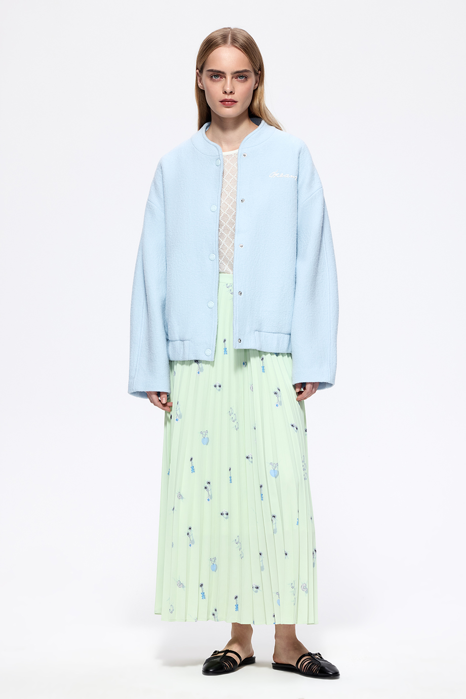 Юбка-плиссе с принтом Юбка-плиссе с принтом