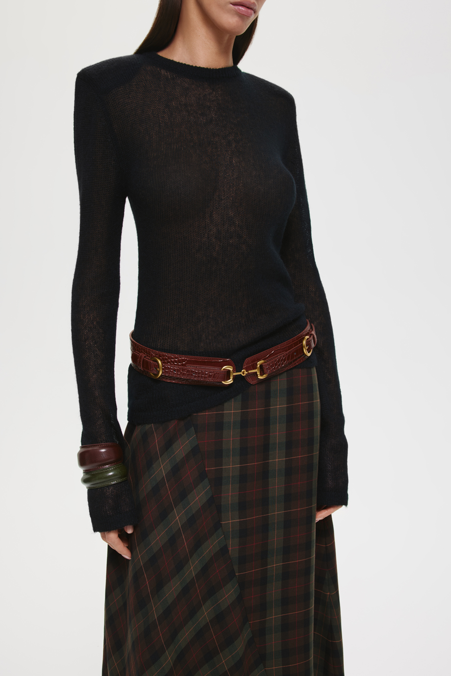 Джемпер из смесовой шерсти и мохера