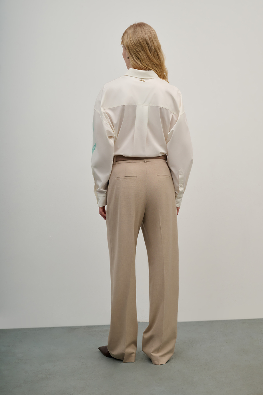 Брюки прямые