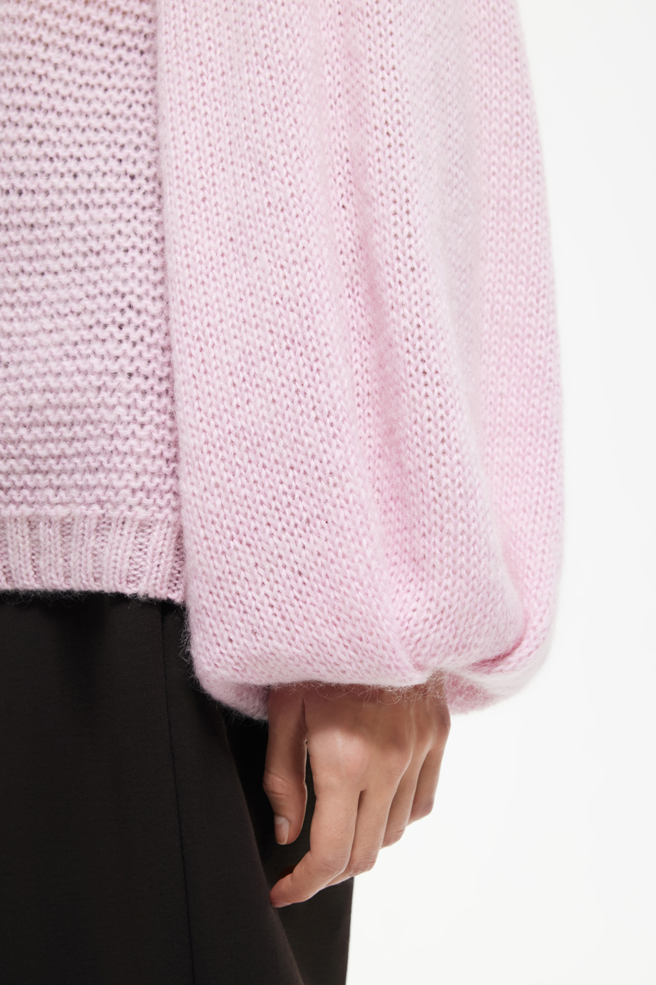 Джемпер из мохера