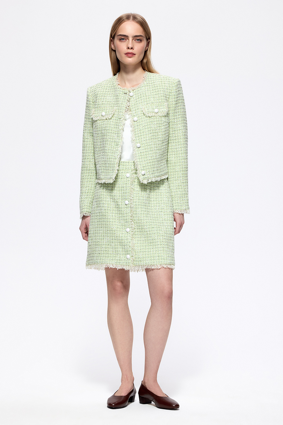 Жакет из твида