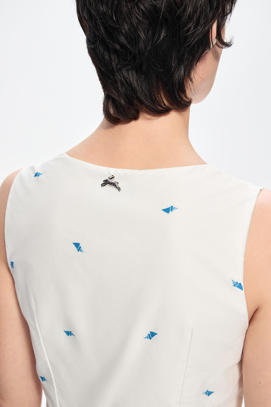 Сарафан хлопковый с принтом