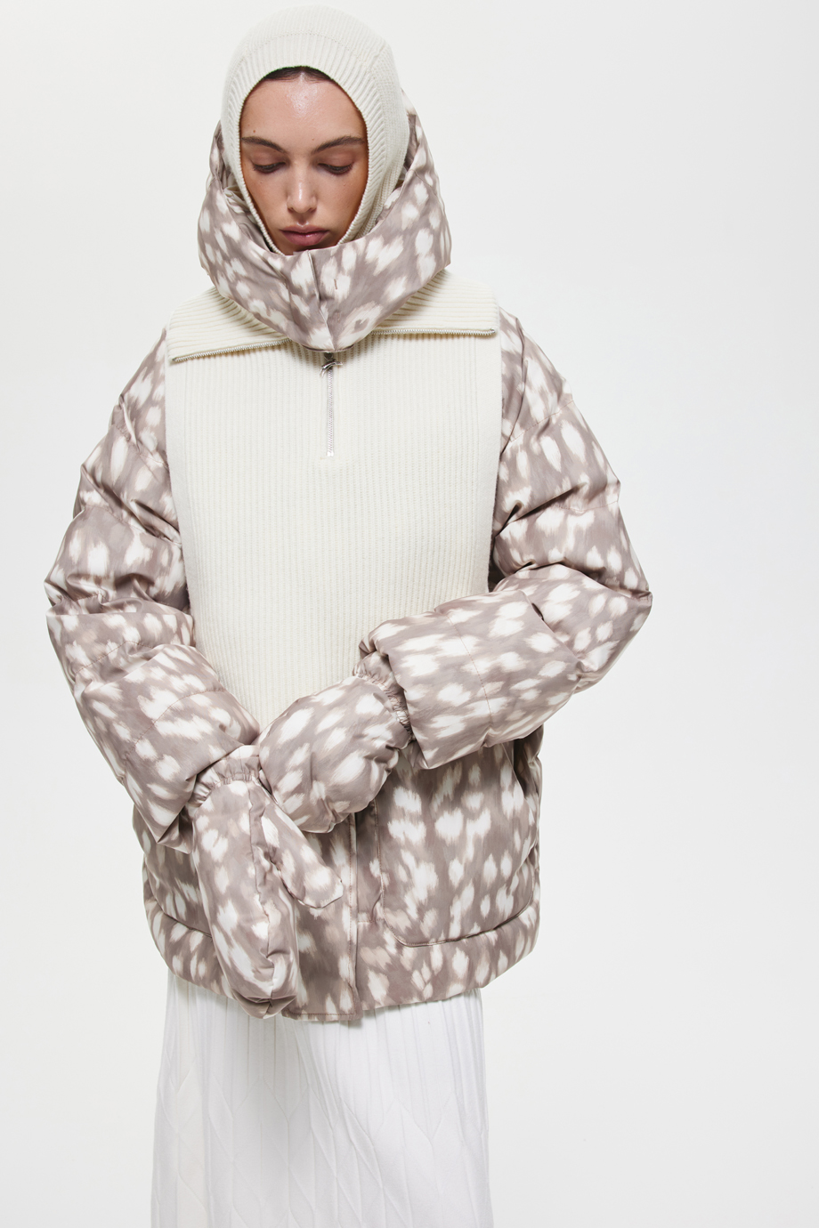 Шерстяная манишка