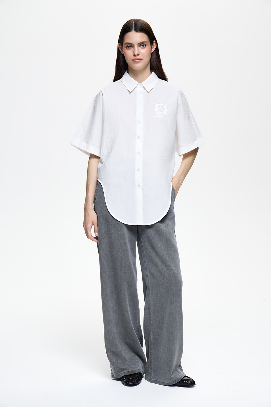 Рубашка с вышивкой