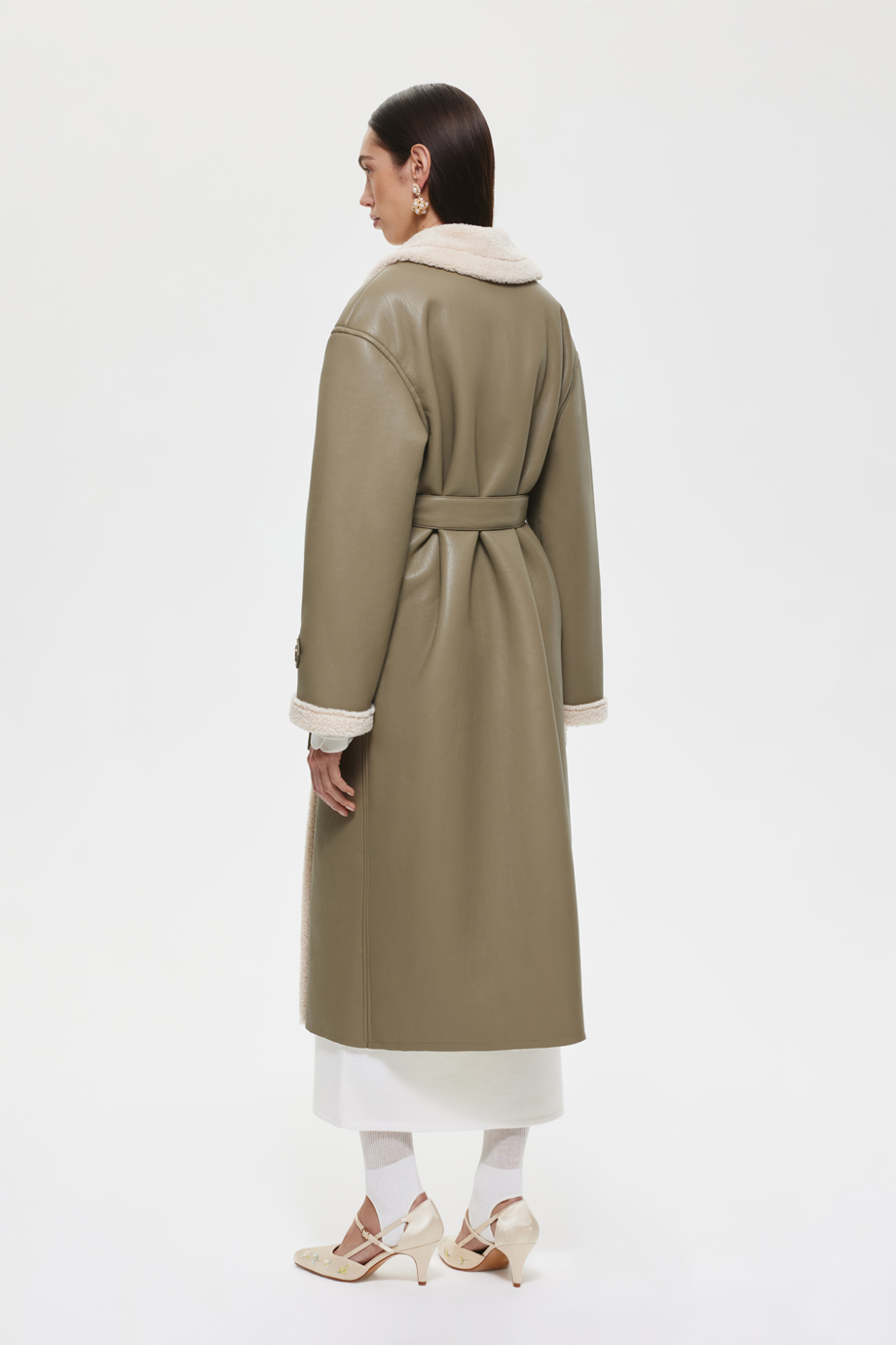 Дубленка из экомеха