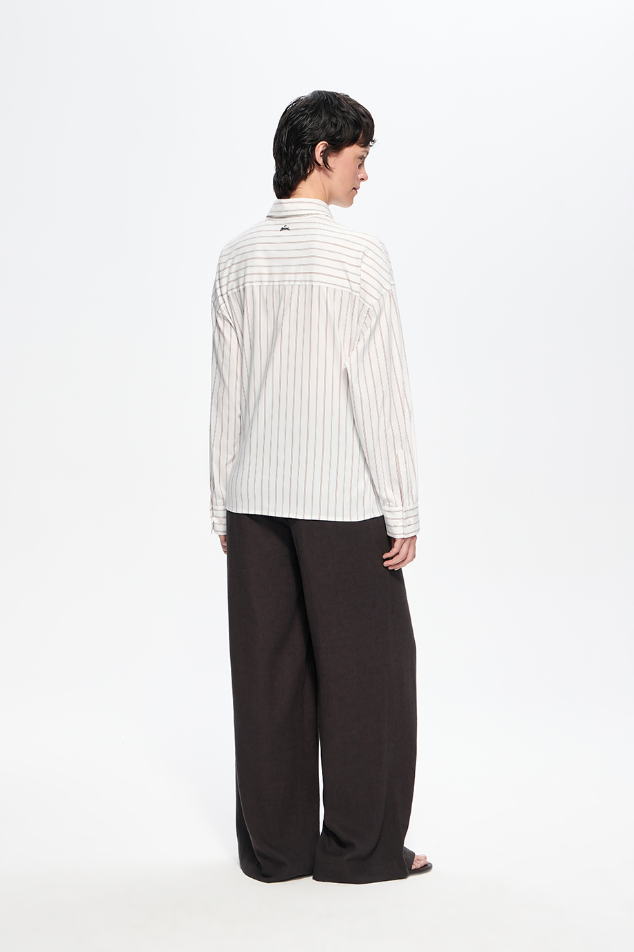 Рубашка хлопковая на запах