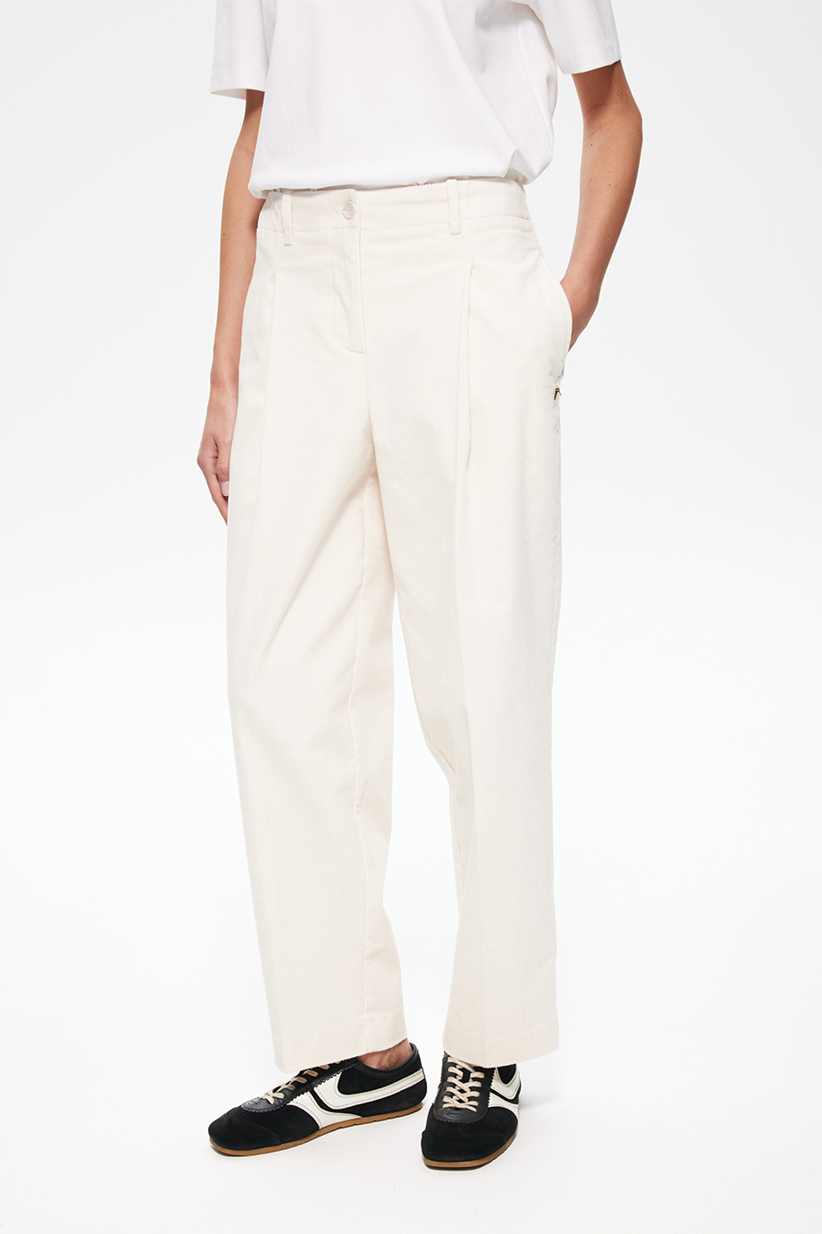 Брюки из вельвета