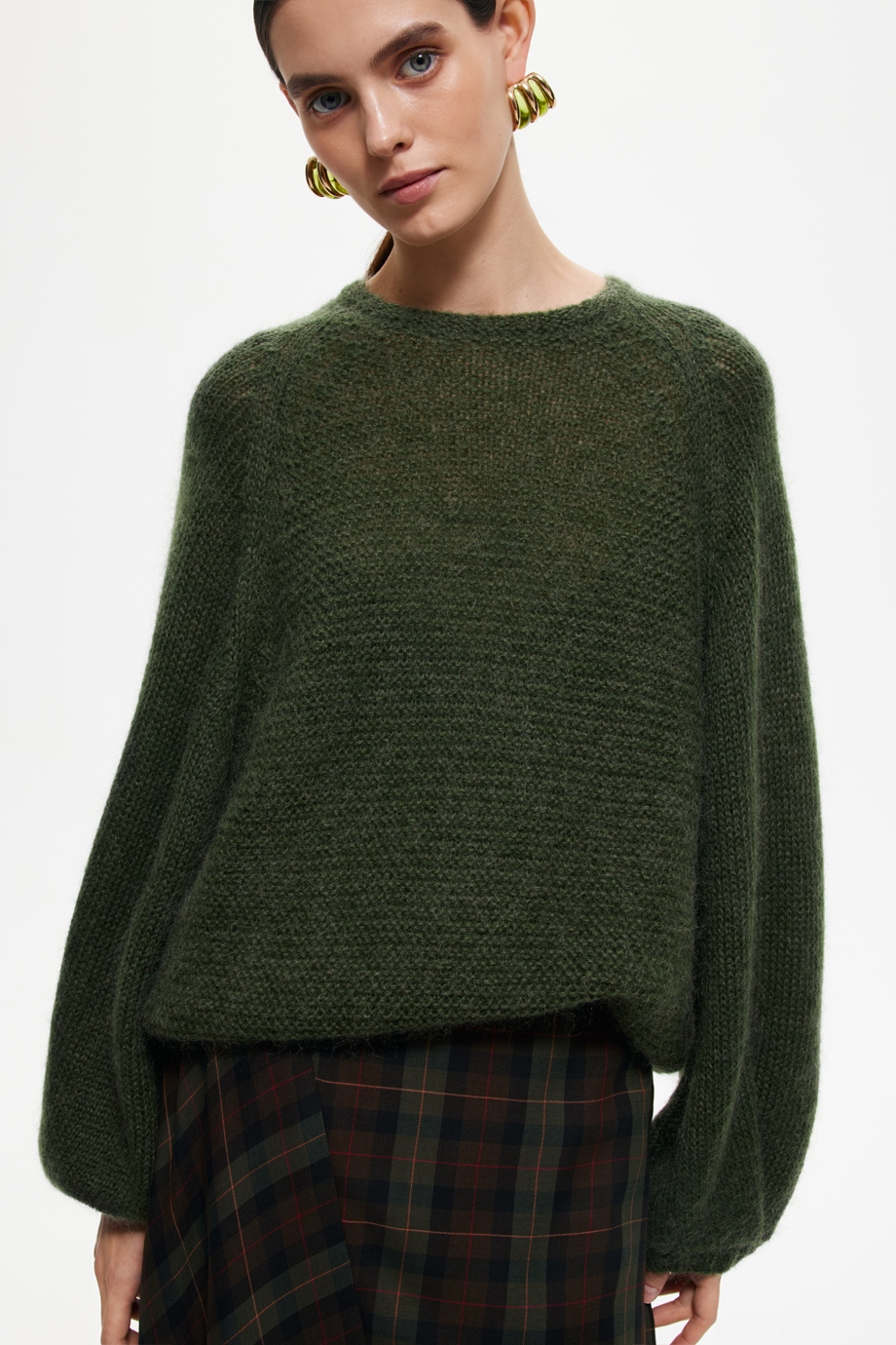 Джемпер из мохера