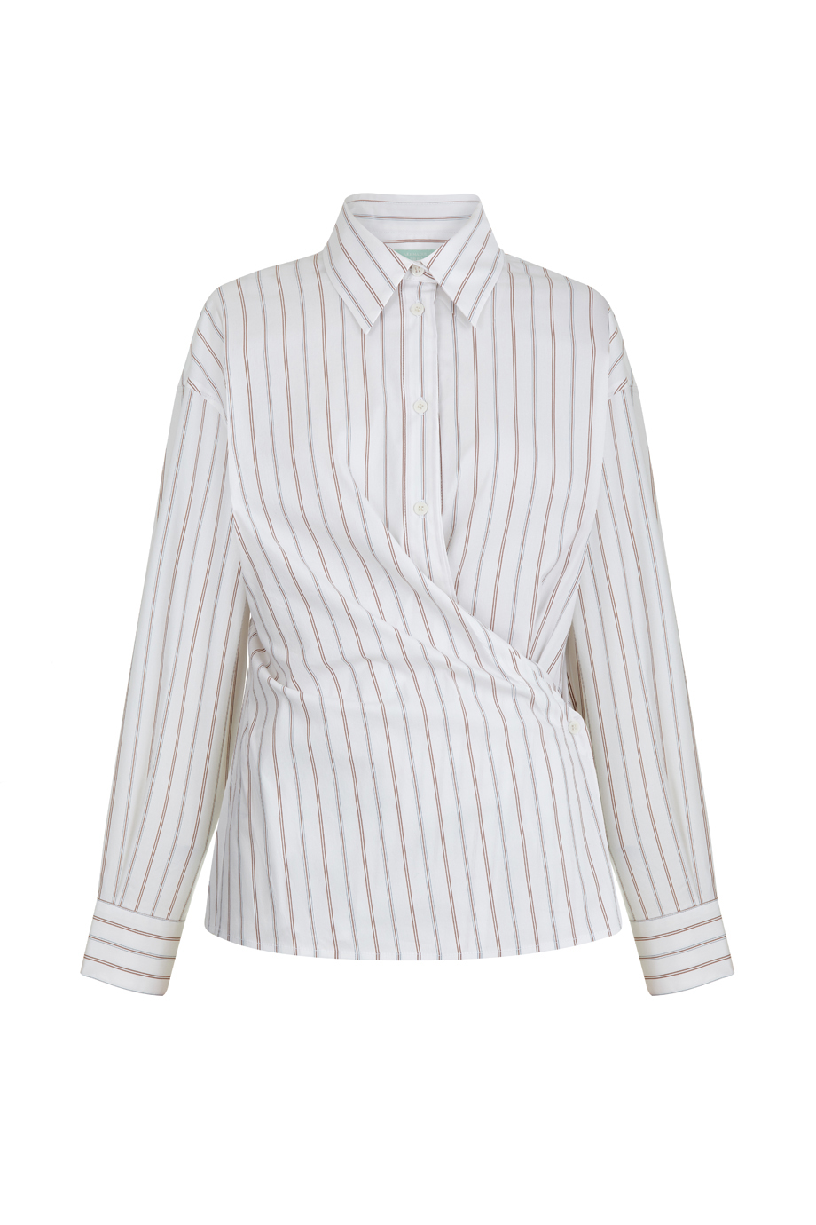 Рубашка хлопковая на запах