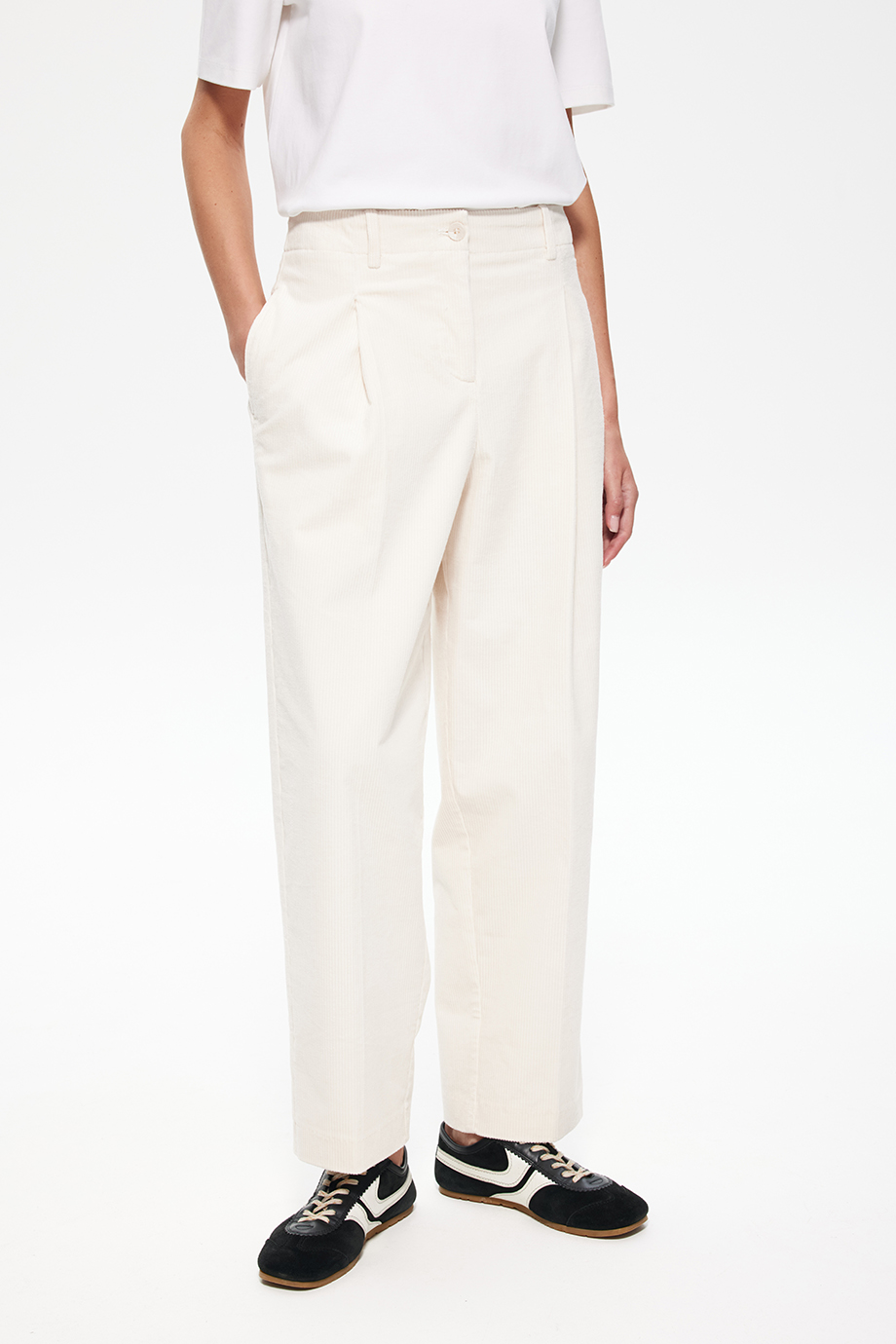 Брюки из вельвета