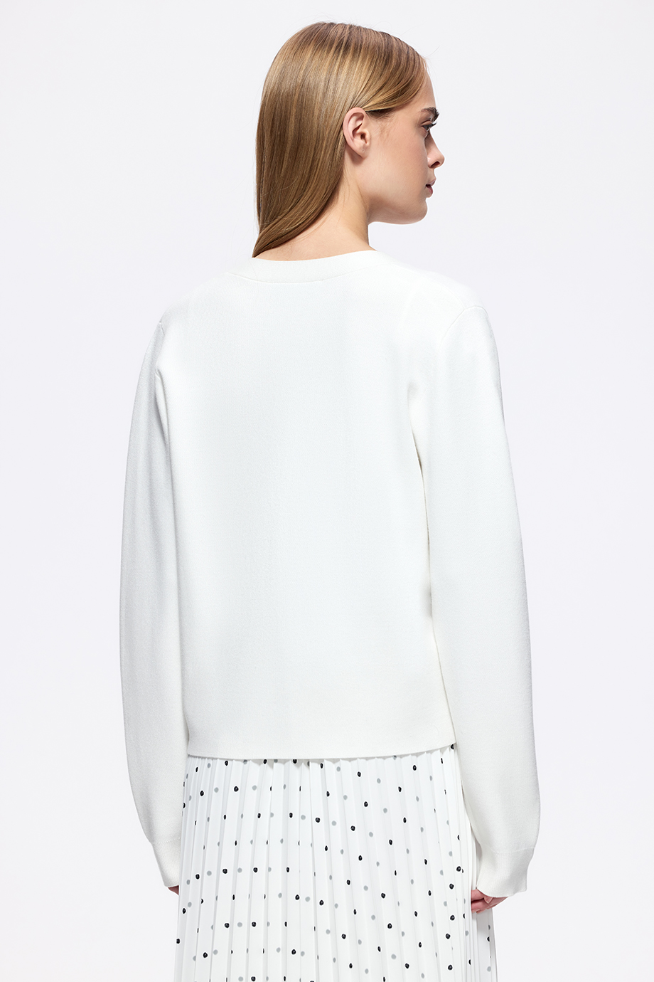 Кардиган с бантами-завязками