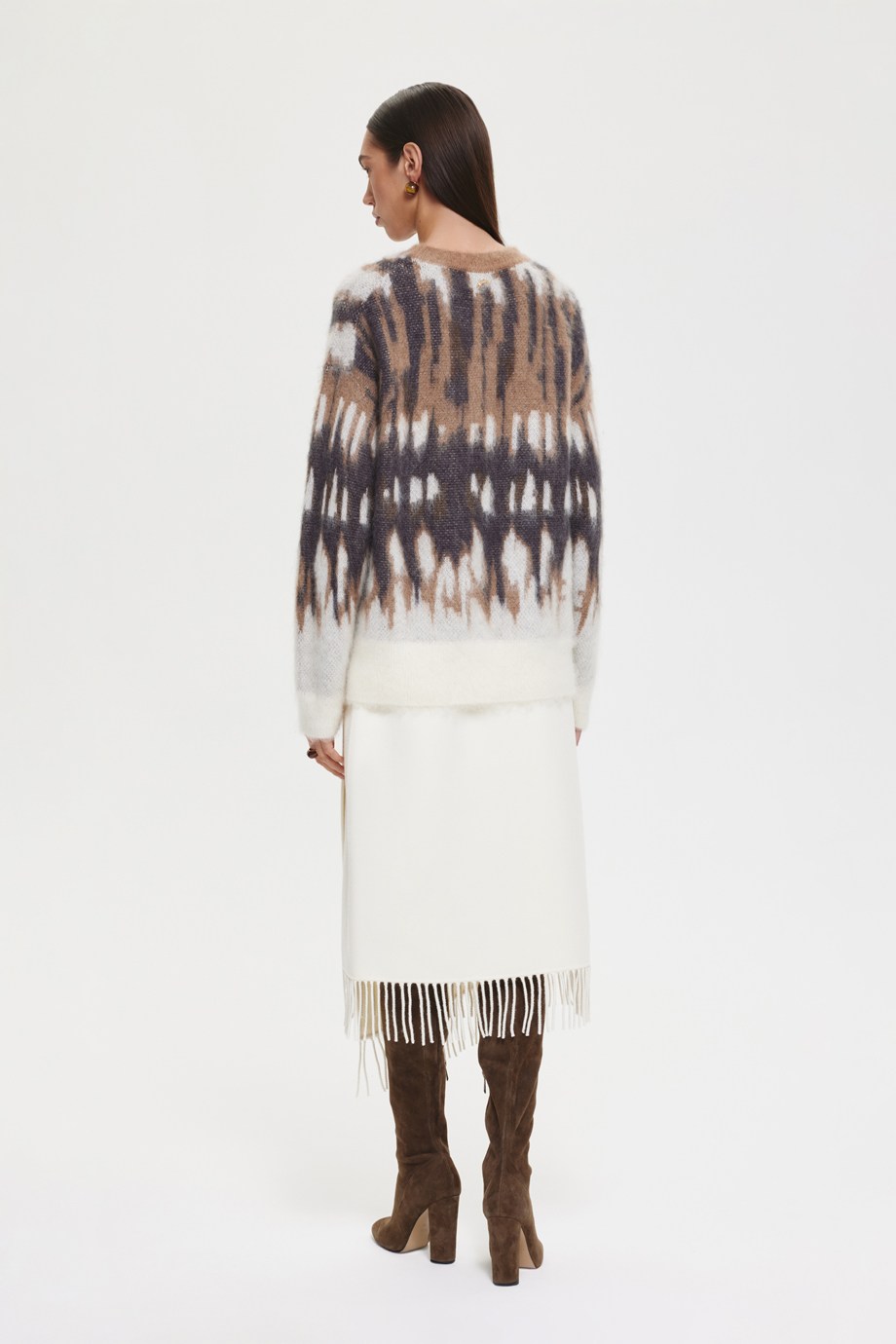 Джемпер из мохера