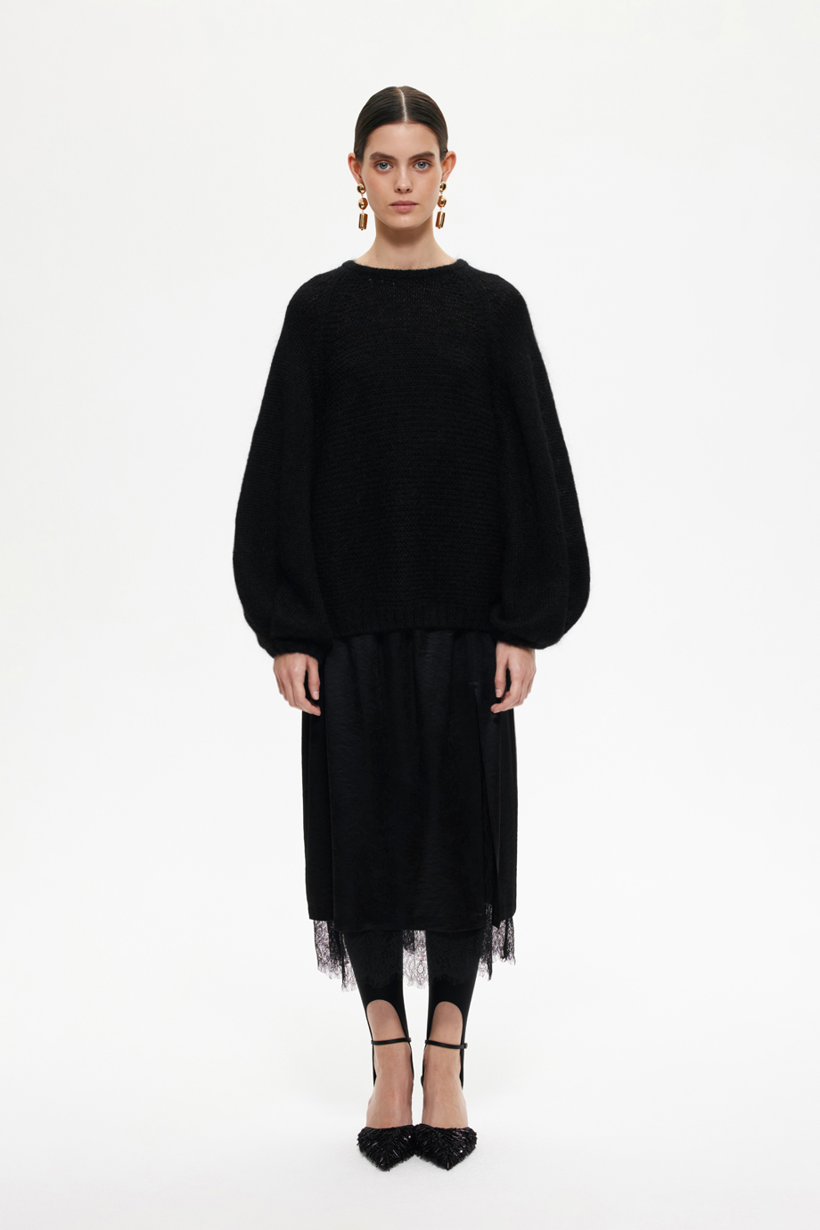 Джемпер из мохера