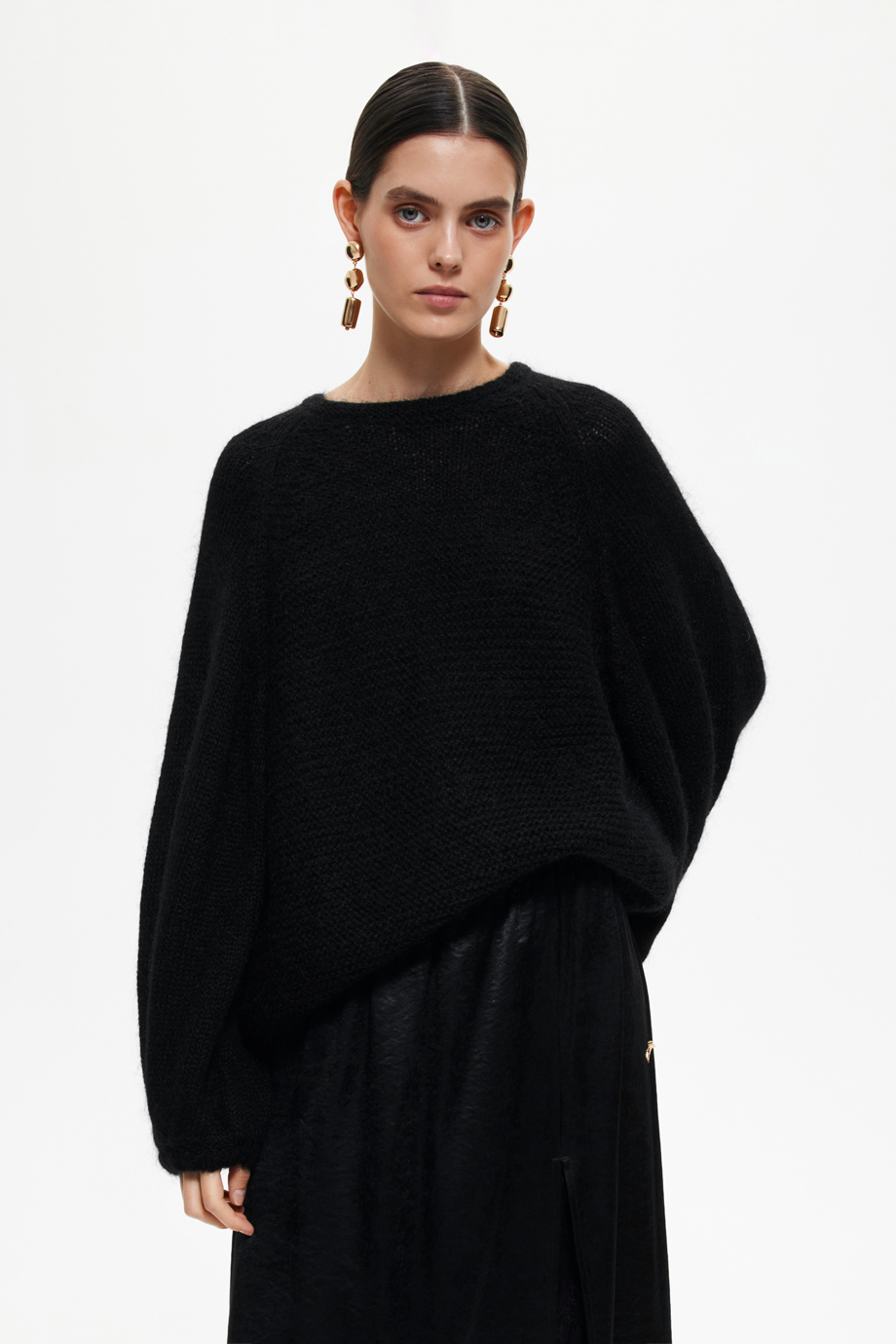 Джемпер из мохера