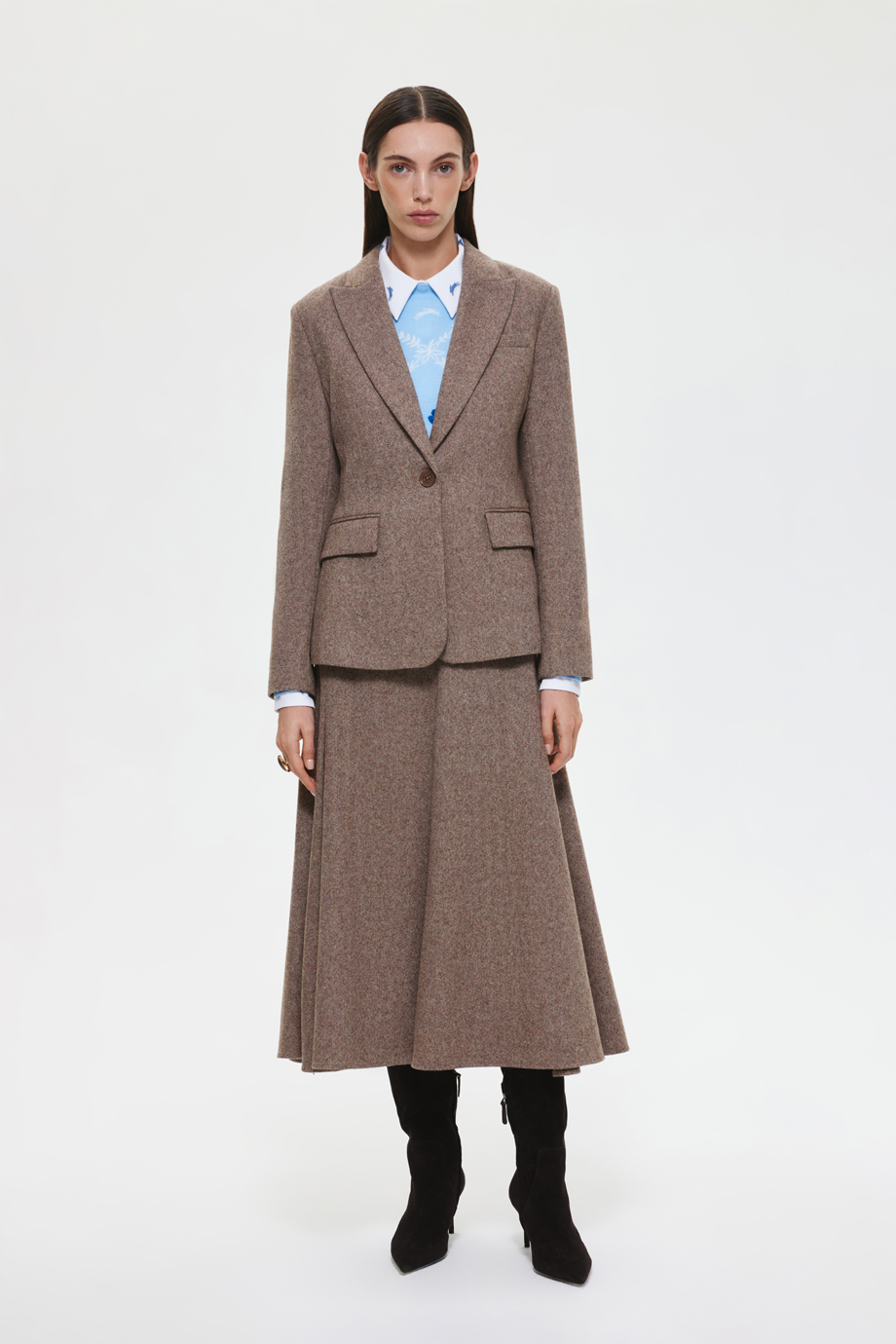 Шерстяная юбка