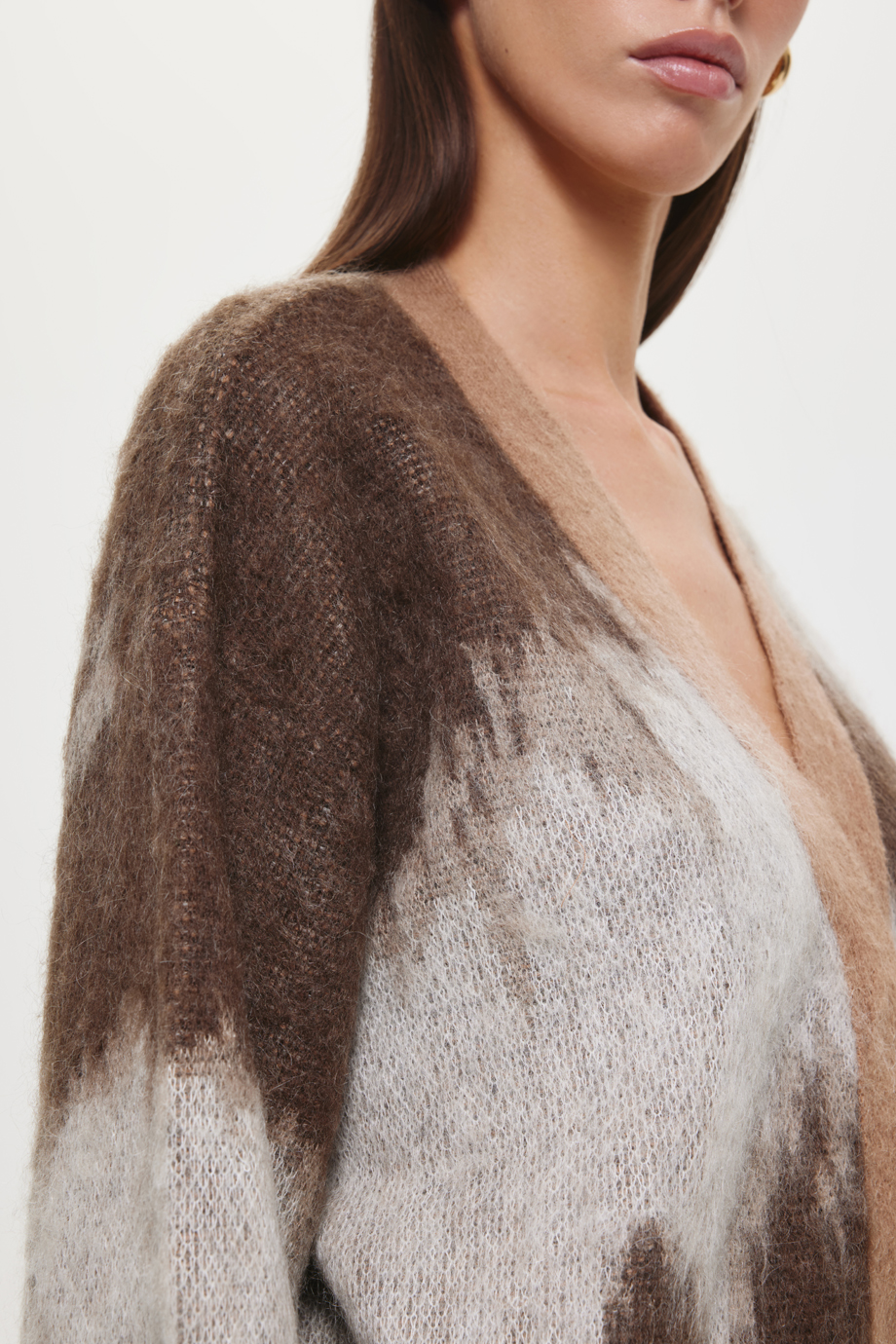 Шерстяной кардиган