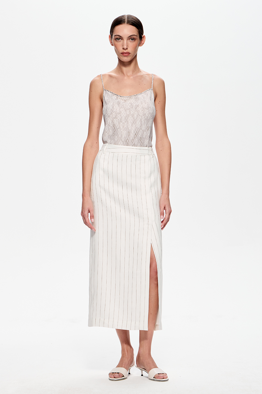 Топ с принтом