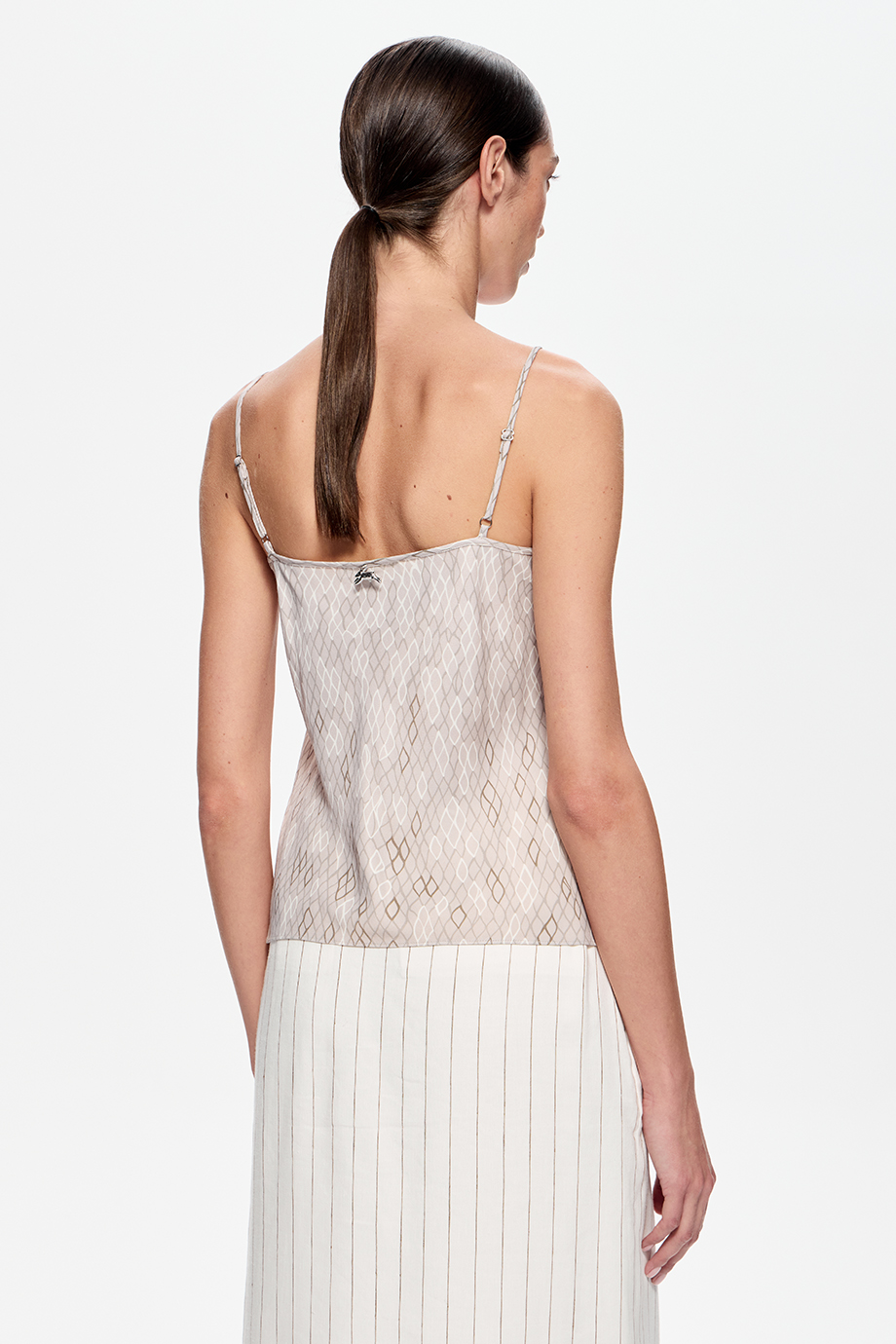 Топ с принтом