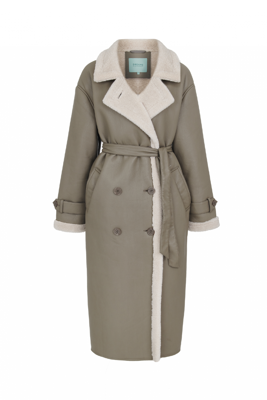 Дубленка из экомеха