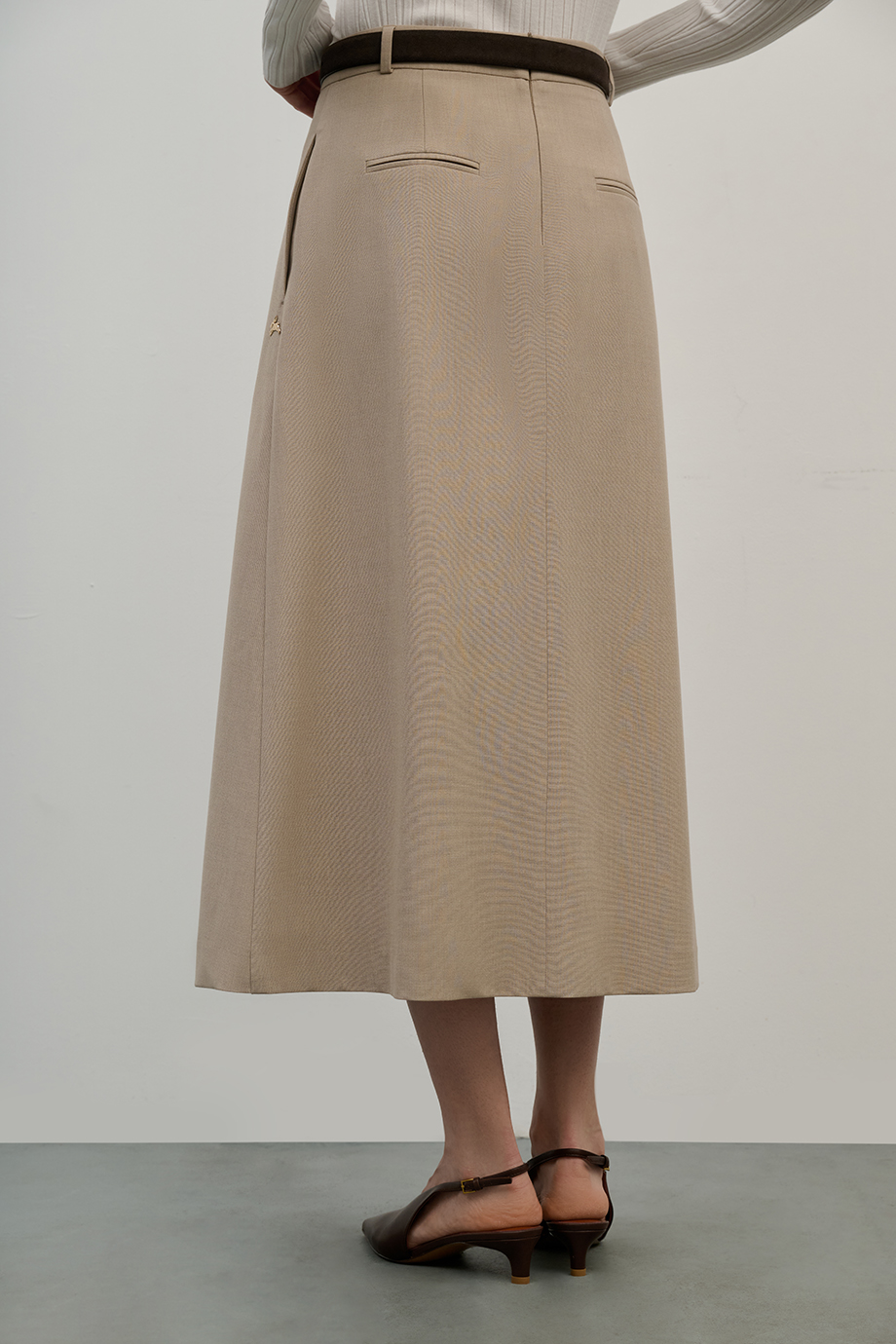 Юбка со складками