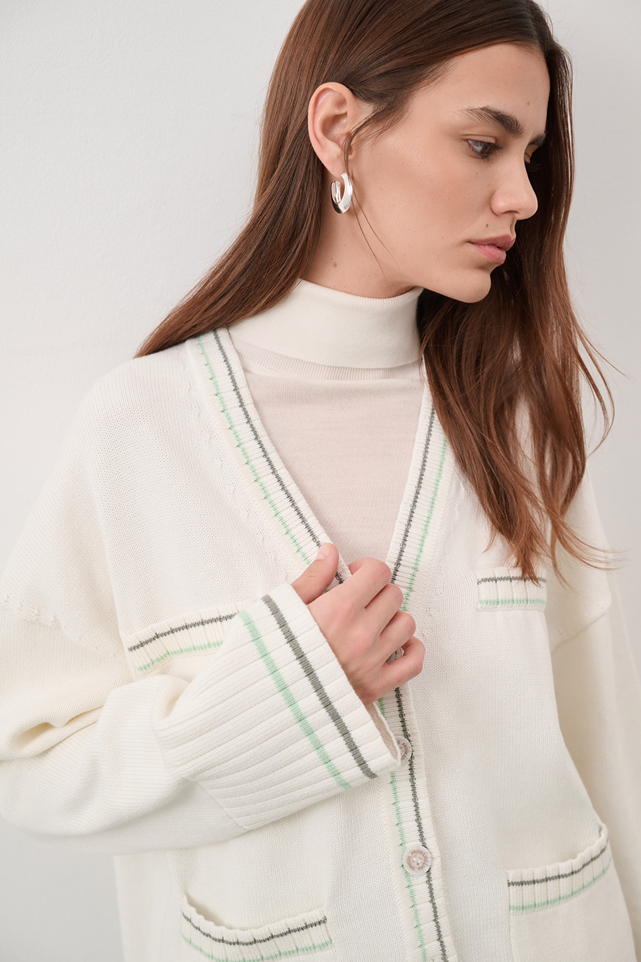 Кардиган с рисунком