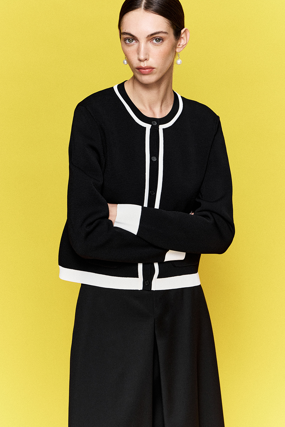 Жакет трикотажный