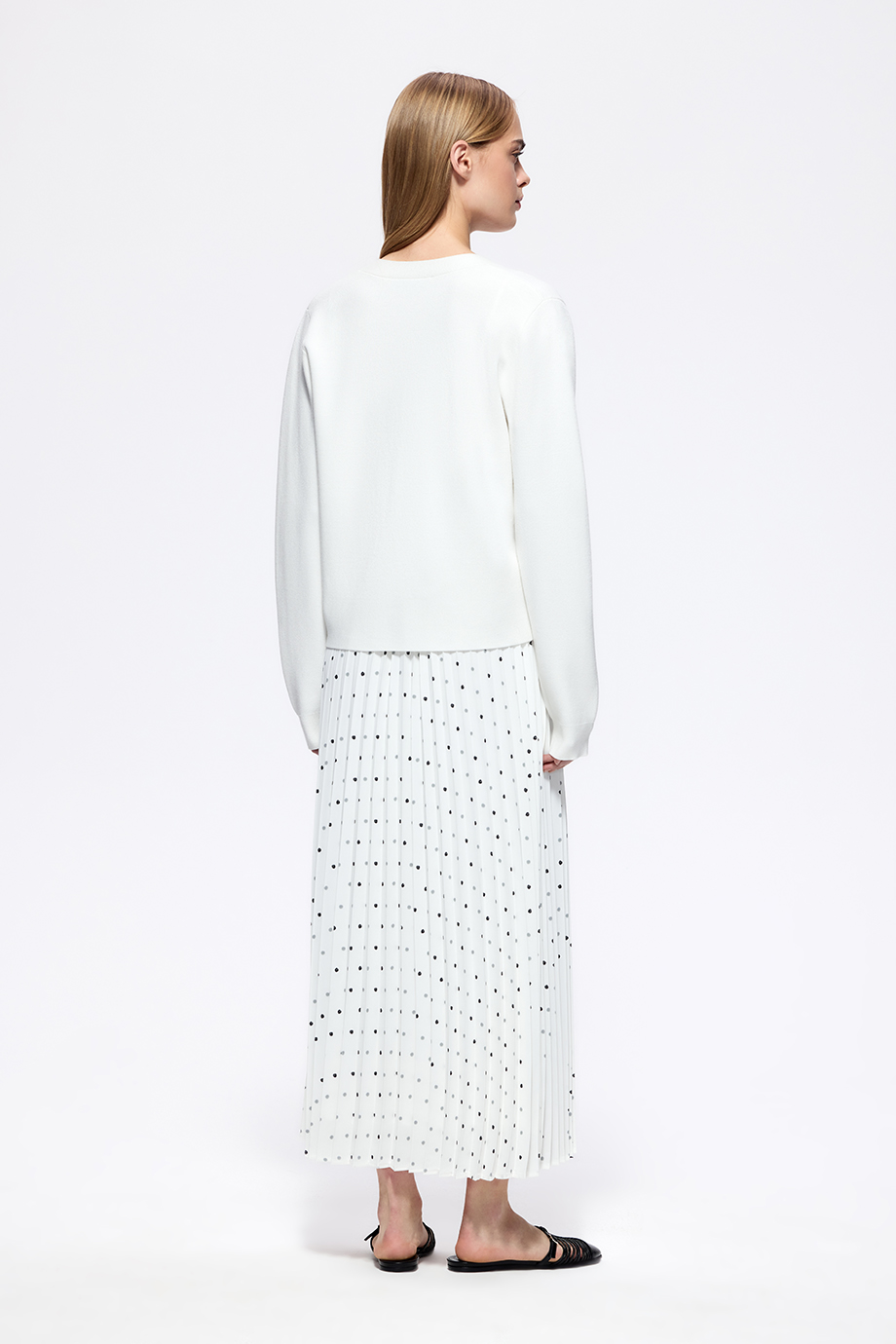 Кардиган с бантами-завязками