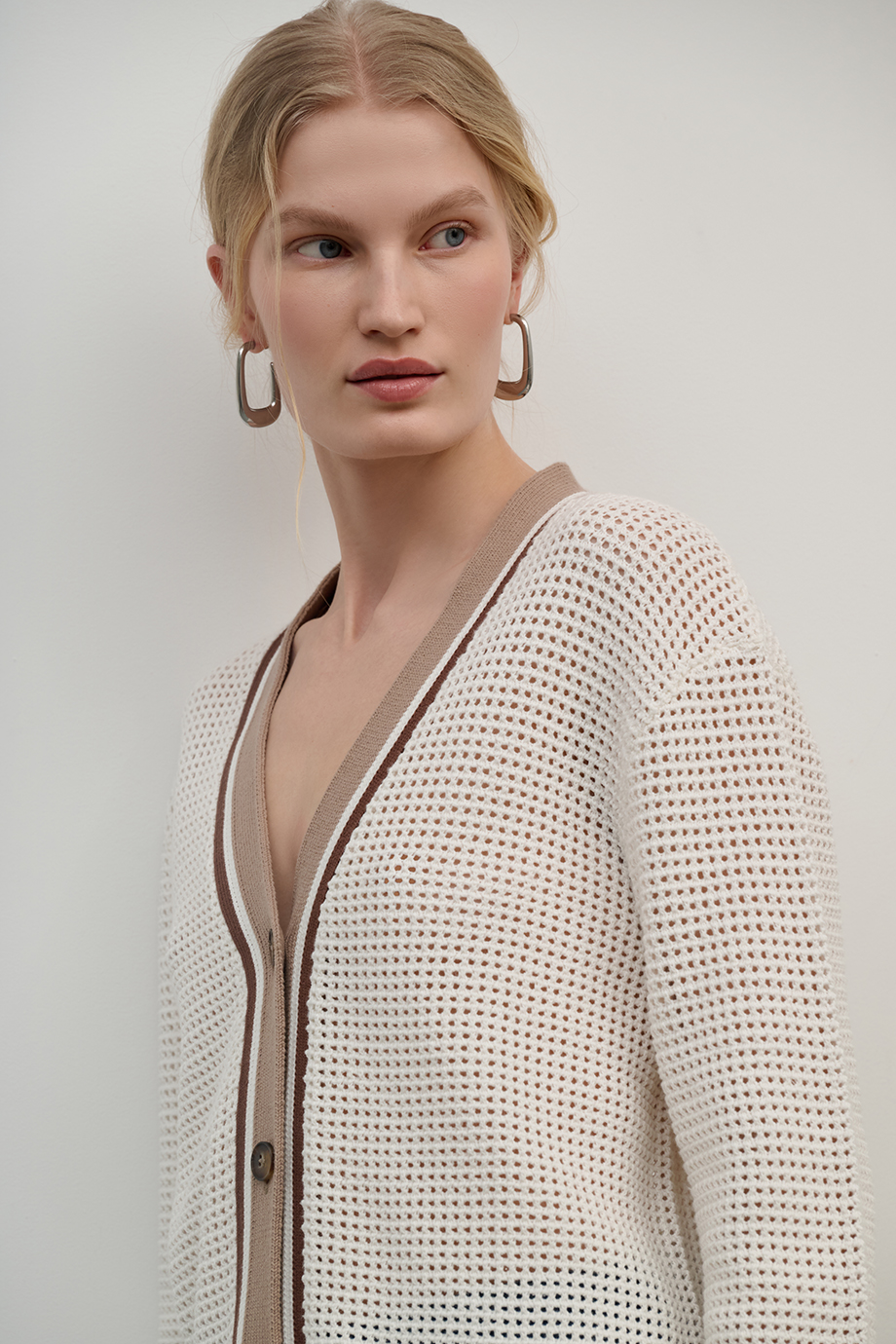 Кардиган ажурный